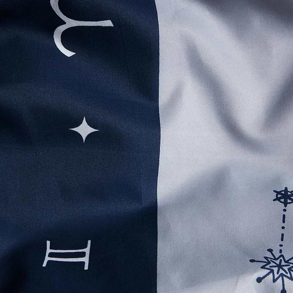 Фото - Комплект постільної білизни Moon&Star Мікросатин Premium Zodiac Dream King Size 220x240 нав. 4х50х70 (MS-820008113)