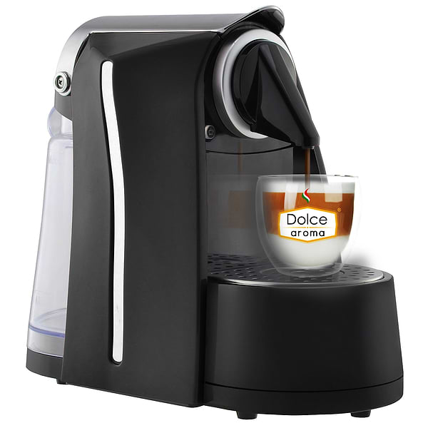 Фото - Уценка - Кофеварка капсульная Dolce Aroma Zoe Black Фото - Уценка - Кофеварка капсульная Dolce Aroma Zoe Black