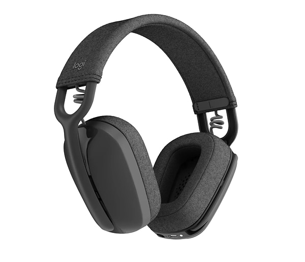 Фото - Гарнитура беспроводная Logitech Zone Vibe 100 Wireless Graphite (981-001213)