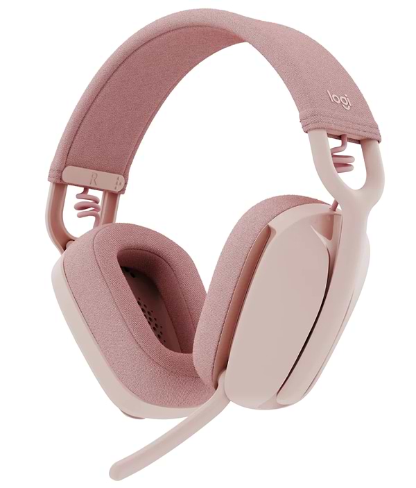 Фото - Гарнитура беспроводная Logitech Zone Vibe 100 Wireless Rose (981-001224)