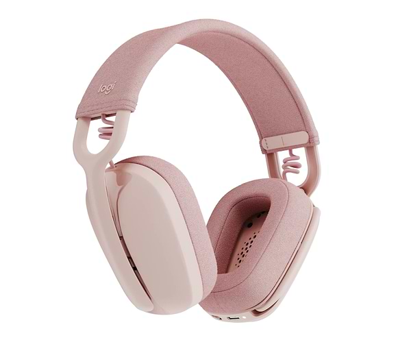 Фото - Гарнитура беспроводная Logitech Zone Vibe 100 Wireless Rose (981-001224)