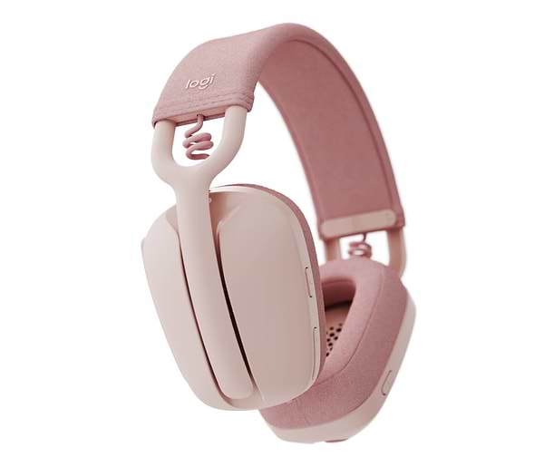 Фото - Гарнитура беспроводная Logitech Zone Vibe 100 Wireless Rose (981-001224)