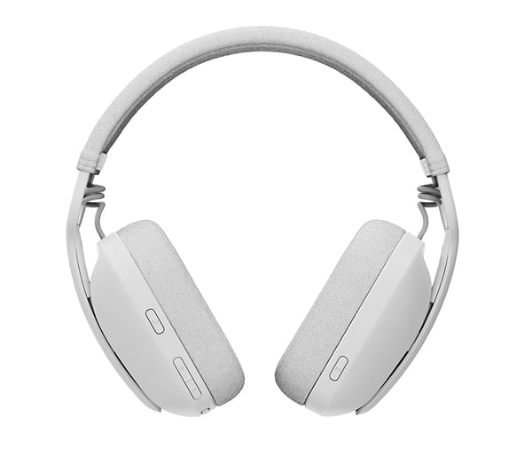Фото - Гарнітура бездротова Logitech Zone Vibe 100 Wireless Off White (981-001219)