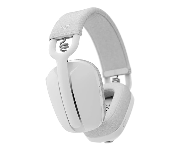 Фото - Гарнітура бездротова Logitech Zone Vibe 100 Wireless Off White (981-001219)
