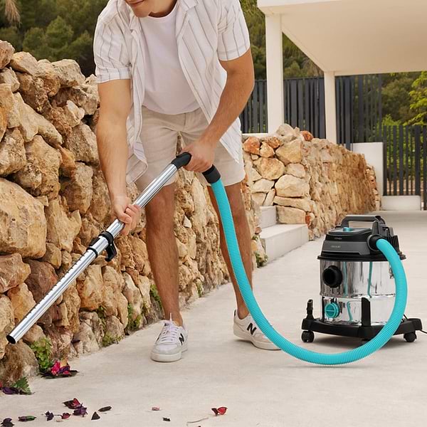 Фото - Пылесос для сухой уборки без мешка Cecotec Conga Rockstar Wet & Dry Steel Max (CCTC-08114)