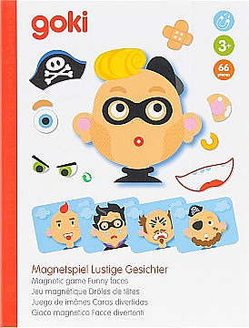 Фото - Настільна гра (3-4 роки) goki Смішні гримаси хлопчик (58488G)