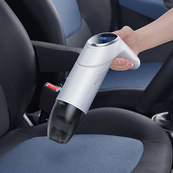 Фото - Автомобільний пилосос HOCO ZP6 Speed portable car vacuum cleaner White (6942007604147)