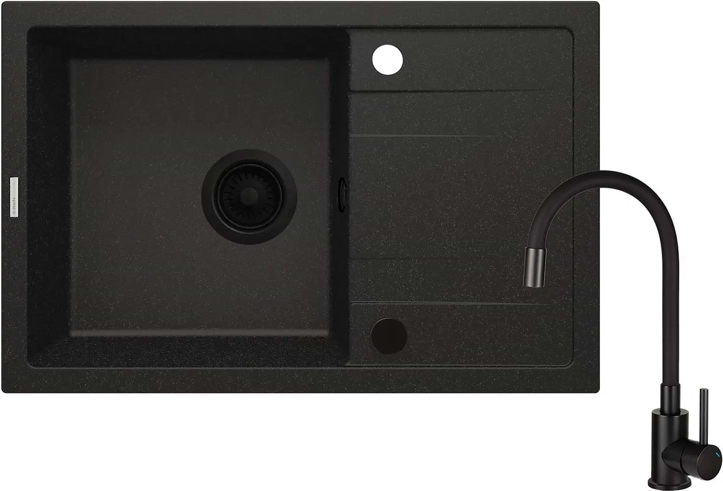 Мойка кухонная+смеситель Deante ZRCPG113