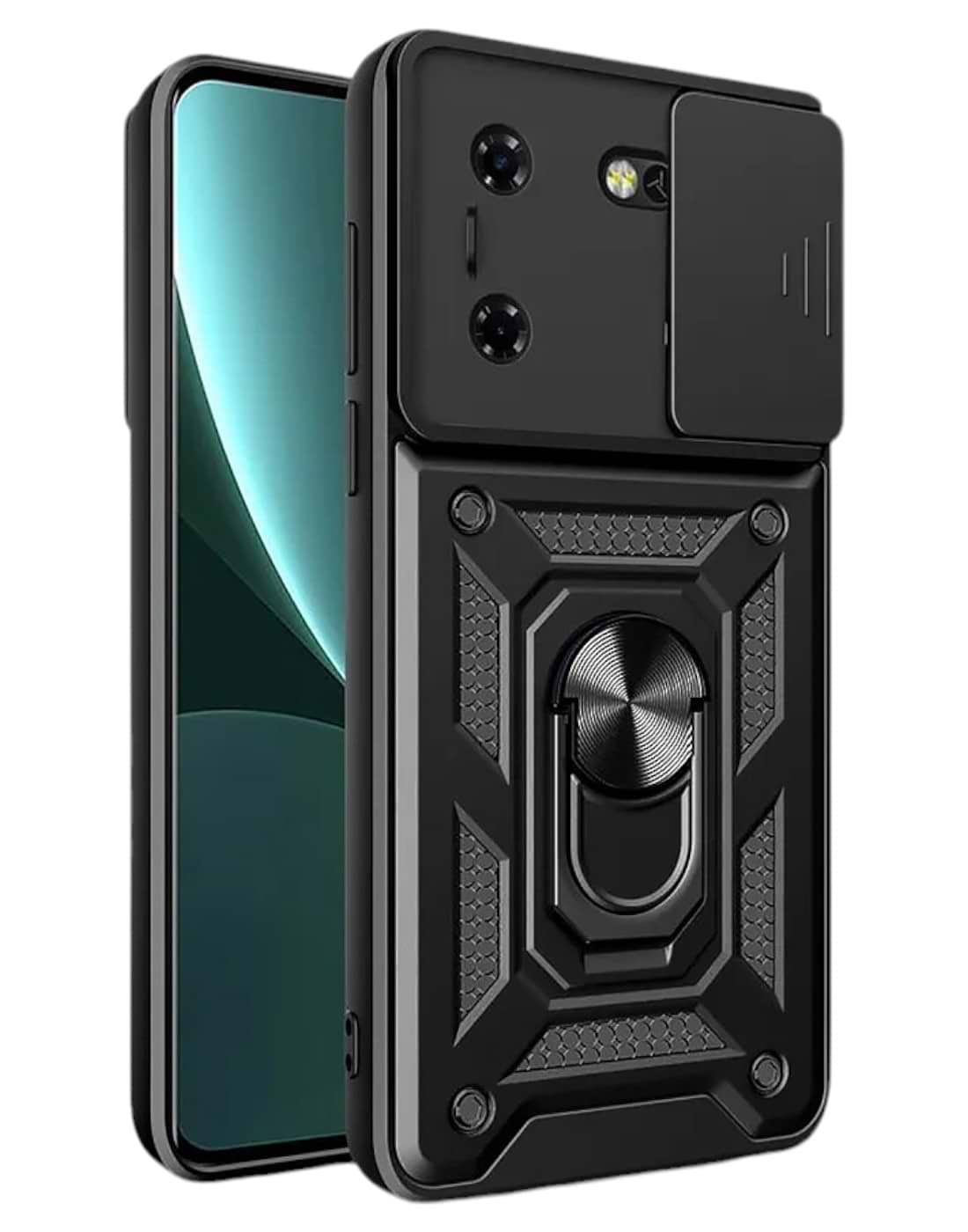 Чохол для смартфону BeCover Military for Tecno POVA 5 (LH7n) Black (710004) - Фото 1