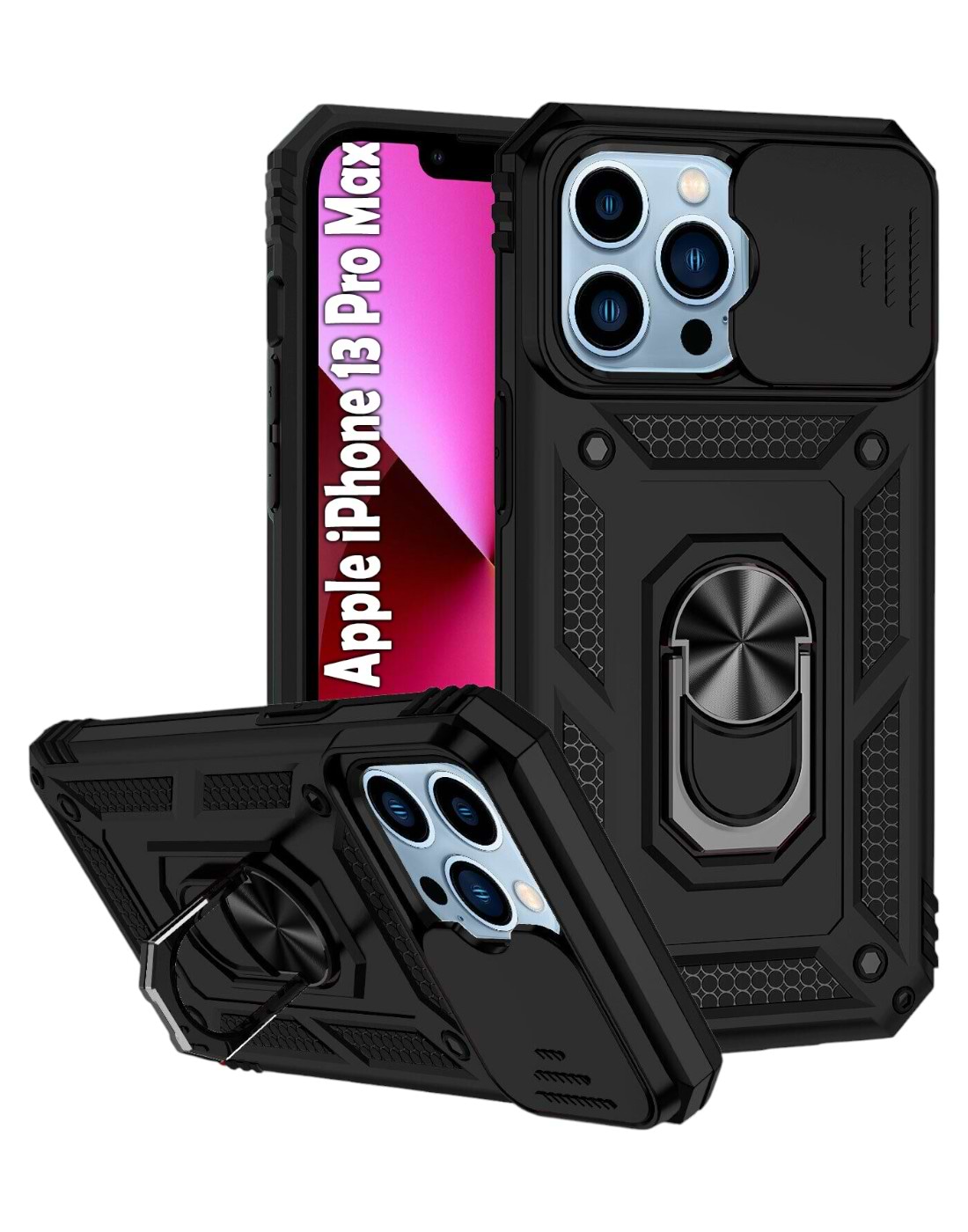 Чехол для смартфона BeCover Military for Apple iPhone 13 Pro Max Black (707105) - Фото 1
