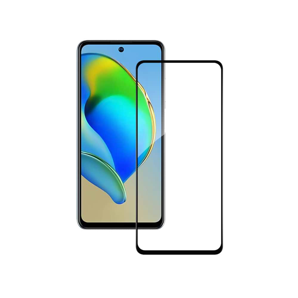 Захисне скло для смартфону ACCLAB Full Glue for ZTE V40S Black (1283126575655)