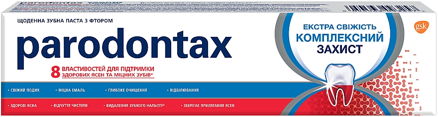 Зубная паста Parodontax Экстра свежесть 75 мл (5054563948342)