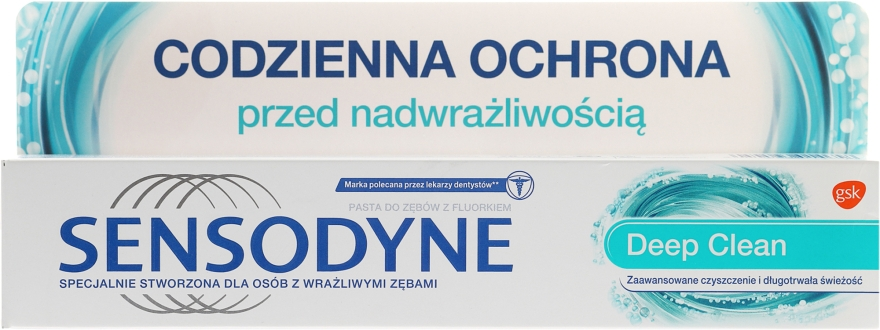 Зубная паста Sensodyne Глубокая очистка 75 мл (5054563190772)