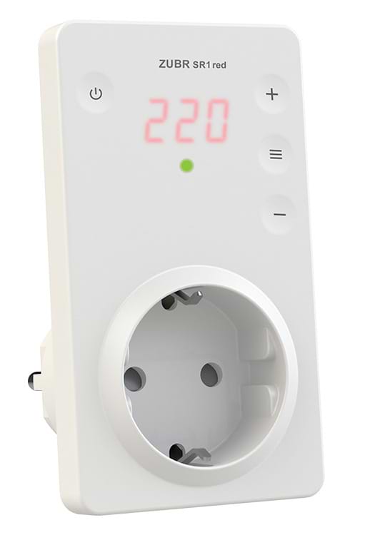 Фото - Автомат захисту від сплесків напруги ZUBR SR 1 Red Фото - Автомат захисту від сплесків напруги ZUBR SR 1 Red