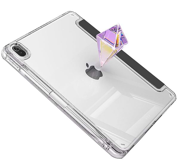 Фото - Чохол для планшета BeCover Ultra Slim Origami Transparent с креплением Apple iPad Air 11" M2/M3 (2024/2025) Black (711389)