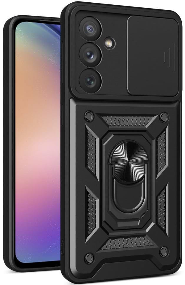 Чохол для смартфону
 BeCover Military for Samsung Galaxy A24 4G SM-A245 Black (709133) - Фото 1