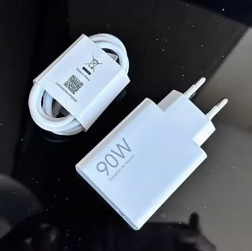 Фото - Сетевое зарядное устройство Xiaomi 90W HyperCharge Combo (Type-A) (BHR07ZBEU) White + кабель USB-C