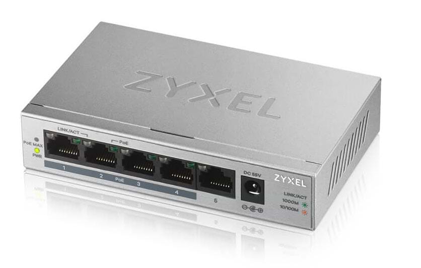Коммутатор локальной сети (Switch) Zyxel GS1005HP-EU0101F - Фото 1