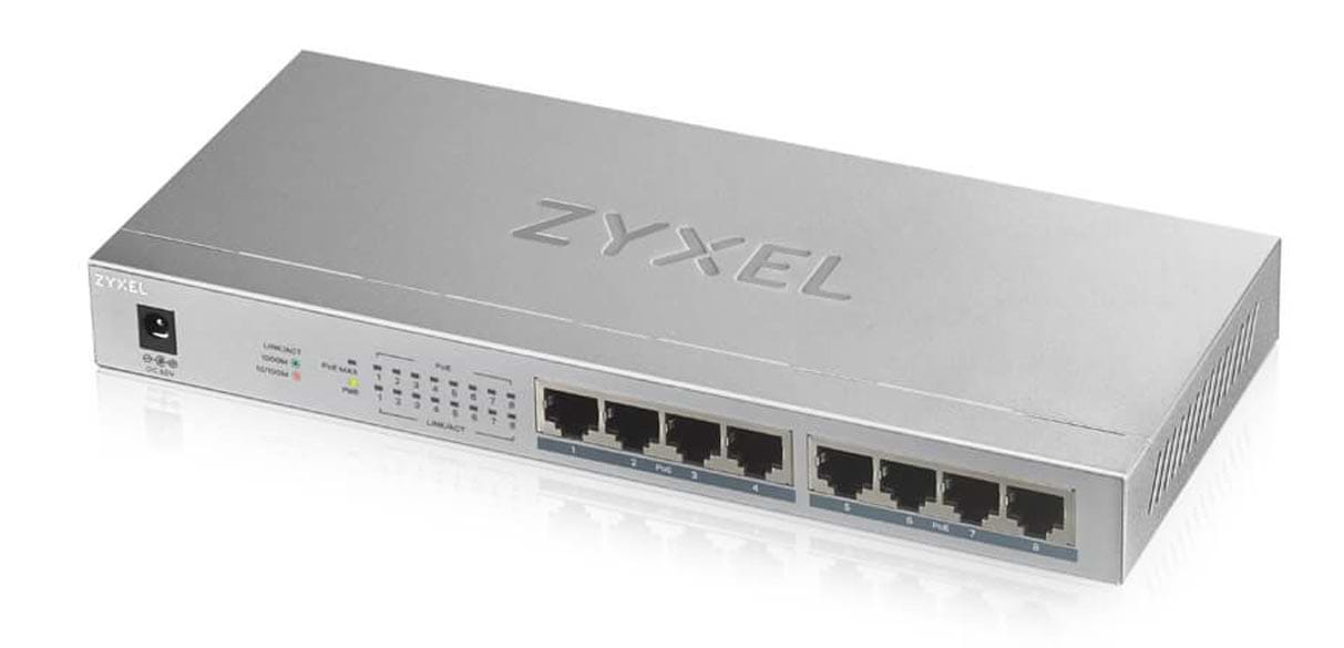 Коммутатор локальной сети (Switch) Zyxel GS1008HP-EU0101F - Фото 1
