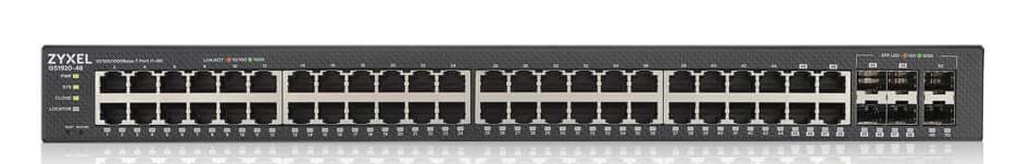 Коммутатор локальної мережі (Switch) Zyxel GS1920-48V2-EU0101F