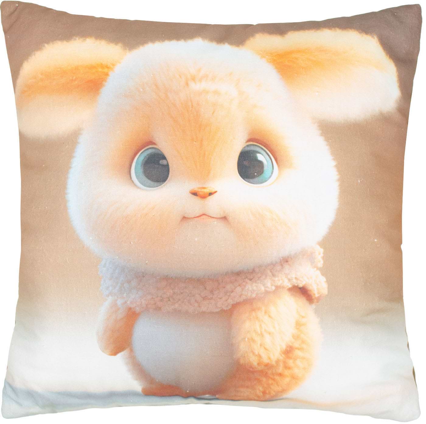 Подушка декоративная Home Line ПОЛУПАНАМА Пушистый Зайка (СД) 45х45 (189234)