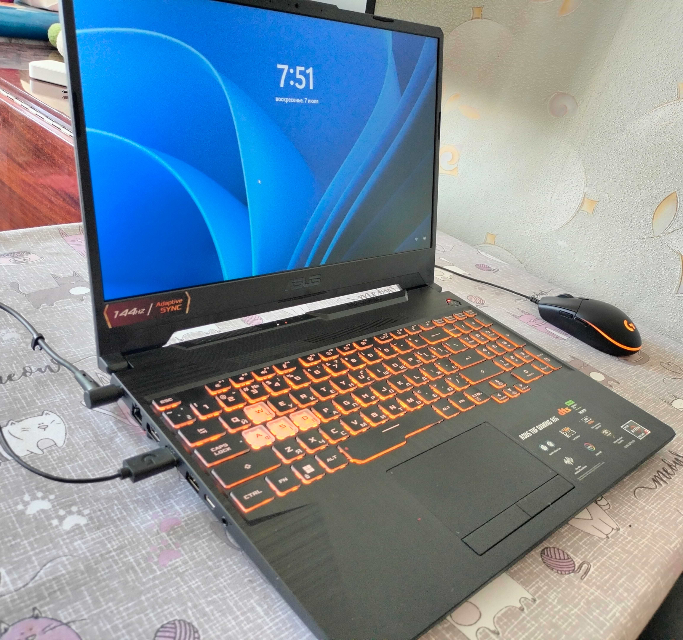Ноутбук ігровий Asus TUF Gaming A15 FA506NC-HN012 Graphite Black купити ...