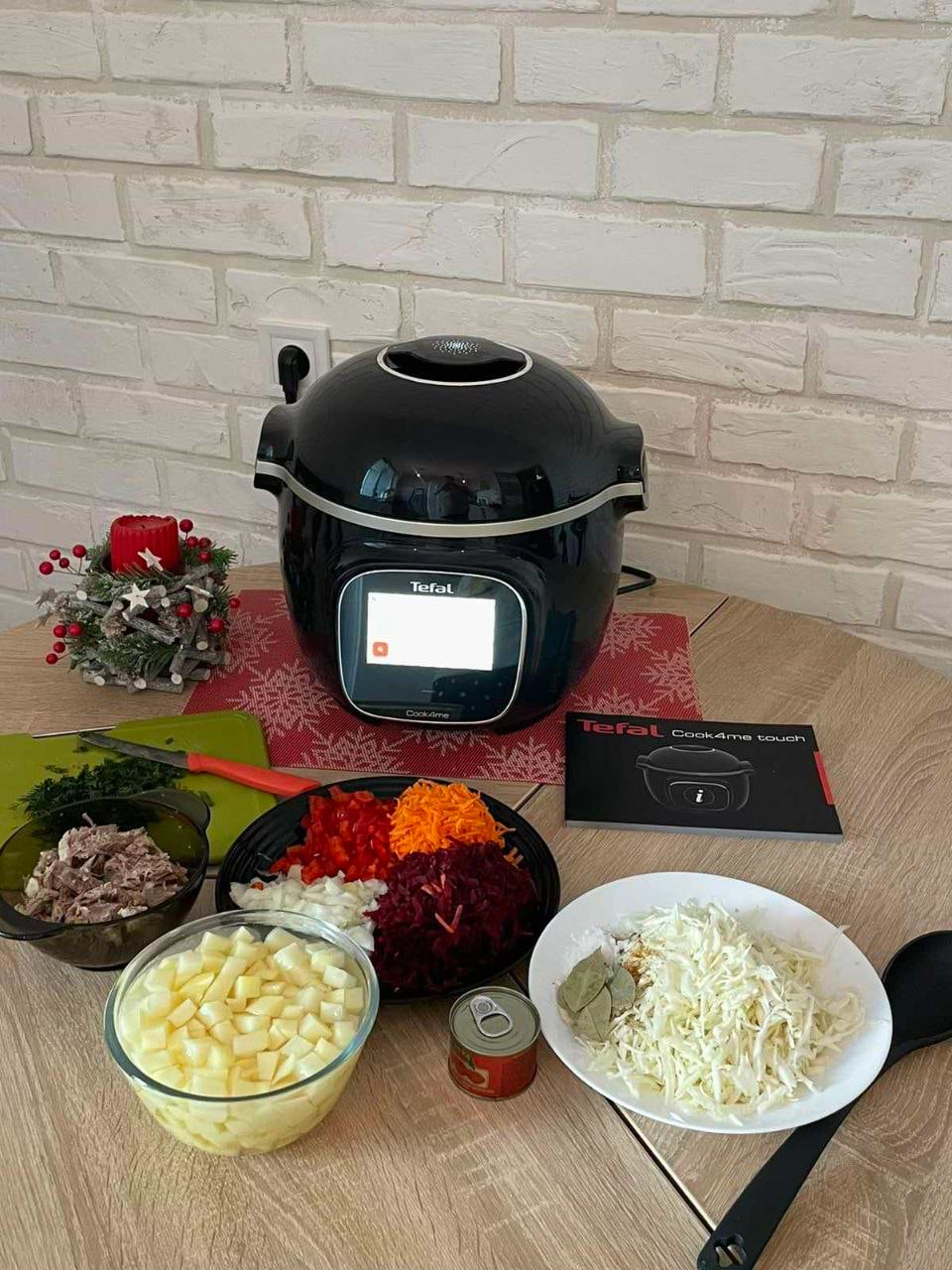 Мультиварка Tefal CY912830 Cook4me Touch купить - цена, характеристики |  COMFY