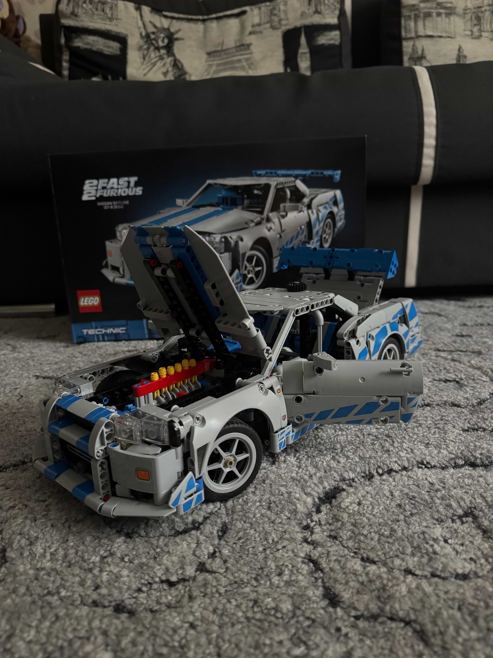Конструктор LEGO Technic Двойной форсаж Автомобиль Nissan Skyline