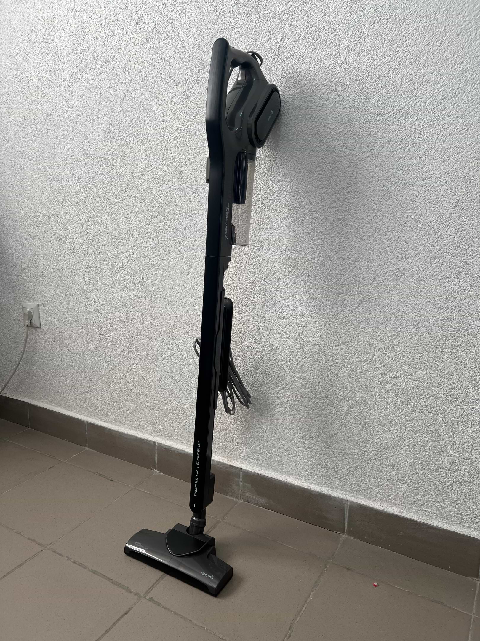 Пилосос ручний для дому Deerma Stick Vacuum Cleaner Cord Gray (DX700S