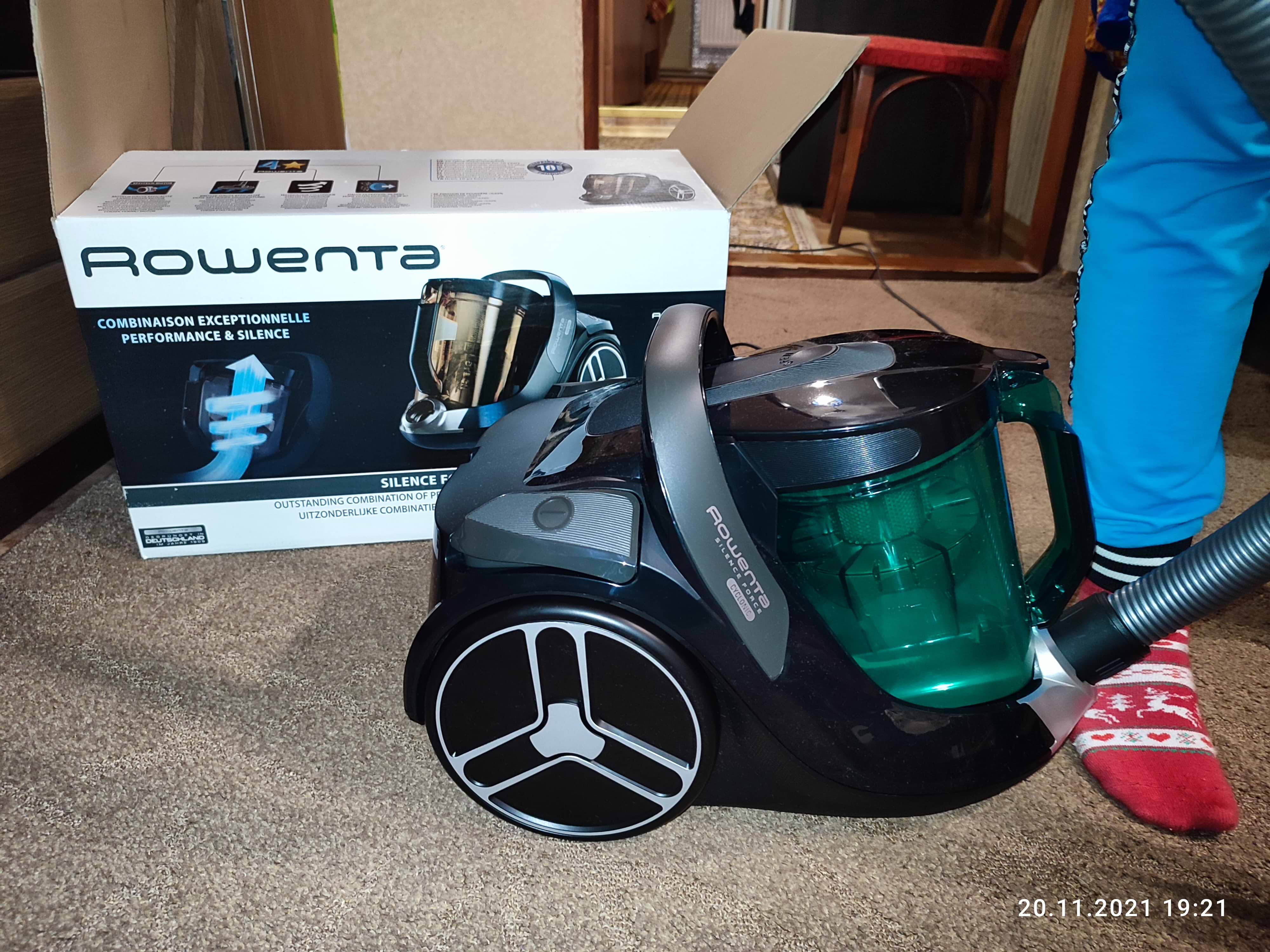 Aspirator Rowenta Ro7262ea Test Brush Nozzle Rowenta Silence Force