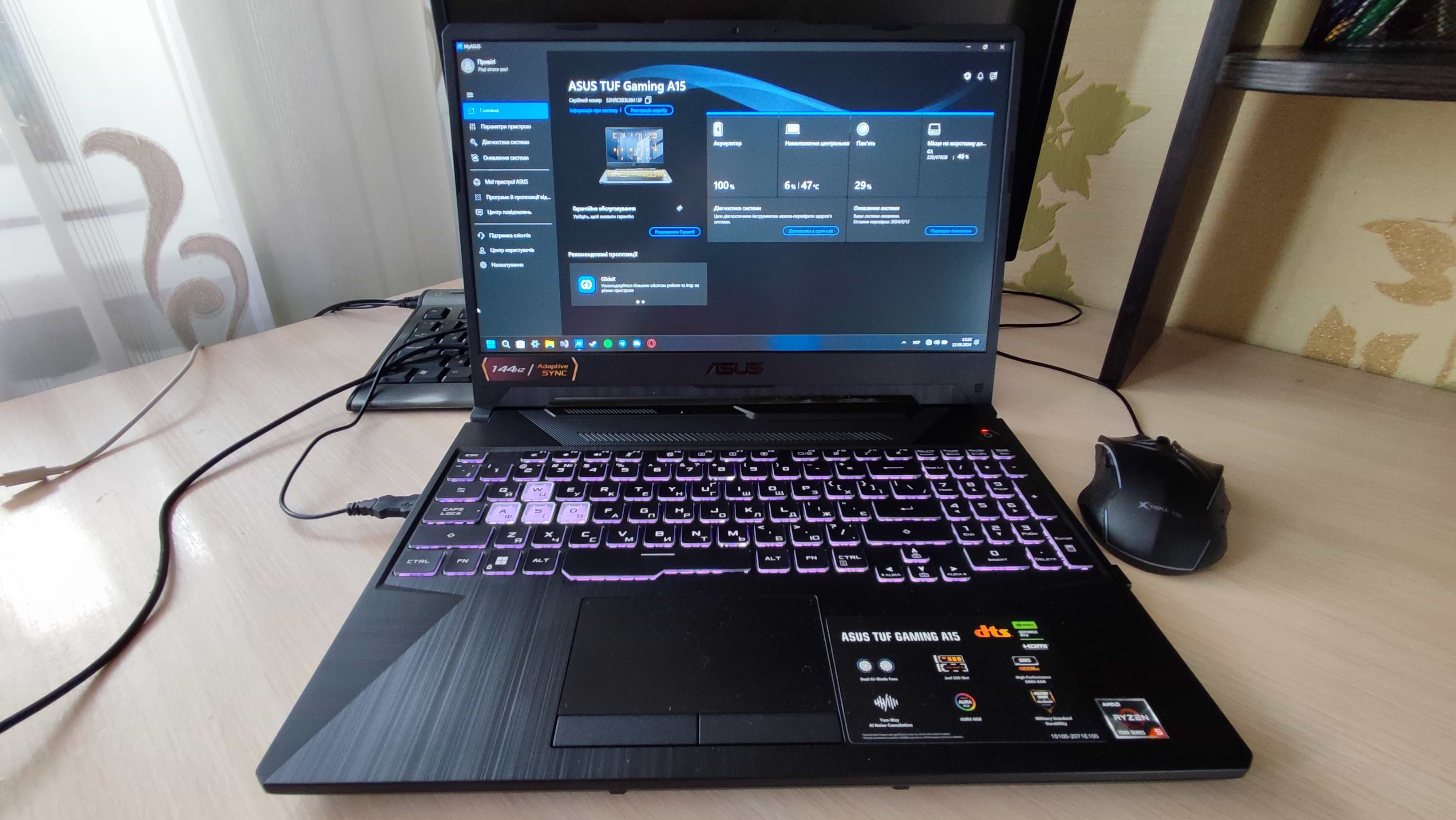 Ноутбук ігровий Asus TUF Gaming A15 FA506NC-HN012 Graphite Black купити ...