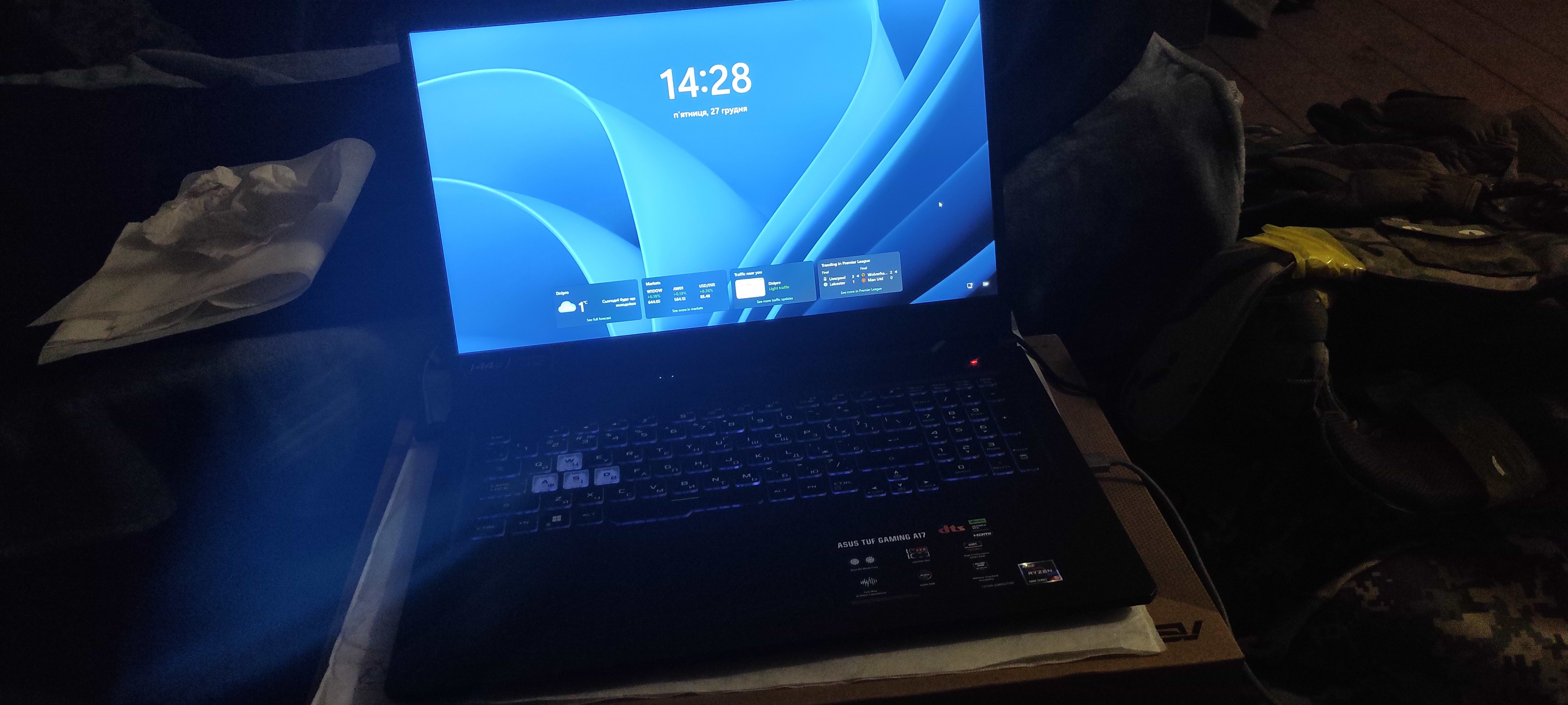 Asus TUF Gaming A17 FA706NF-HX007 Graphite Black купити ноутбук Асус ...