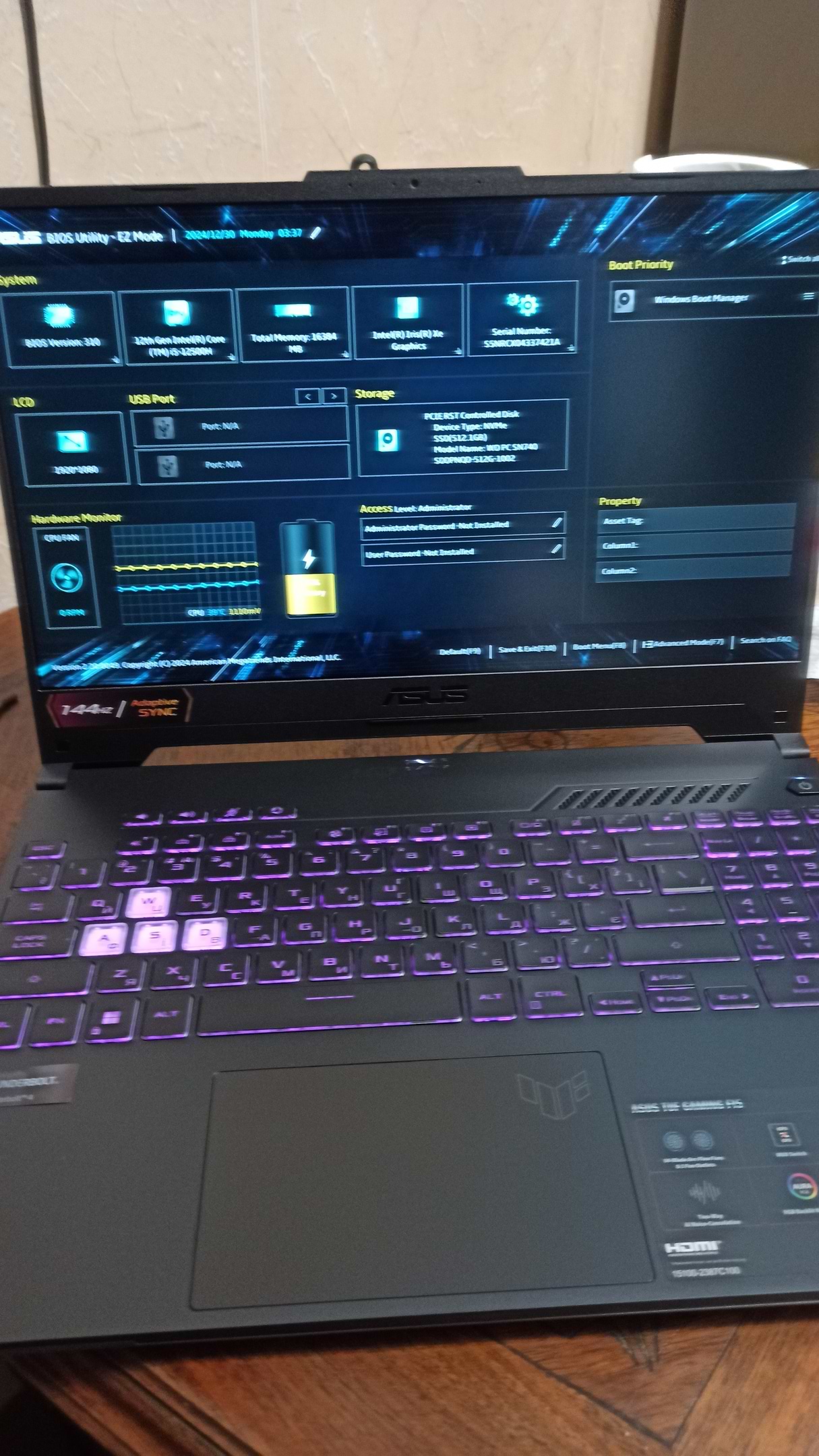 Asus Tuf Gaming F15 FX507ZC4-HN083 Mecha Gray купить ноутбук Асус Туф ...
