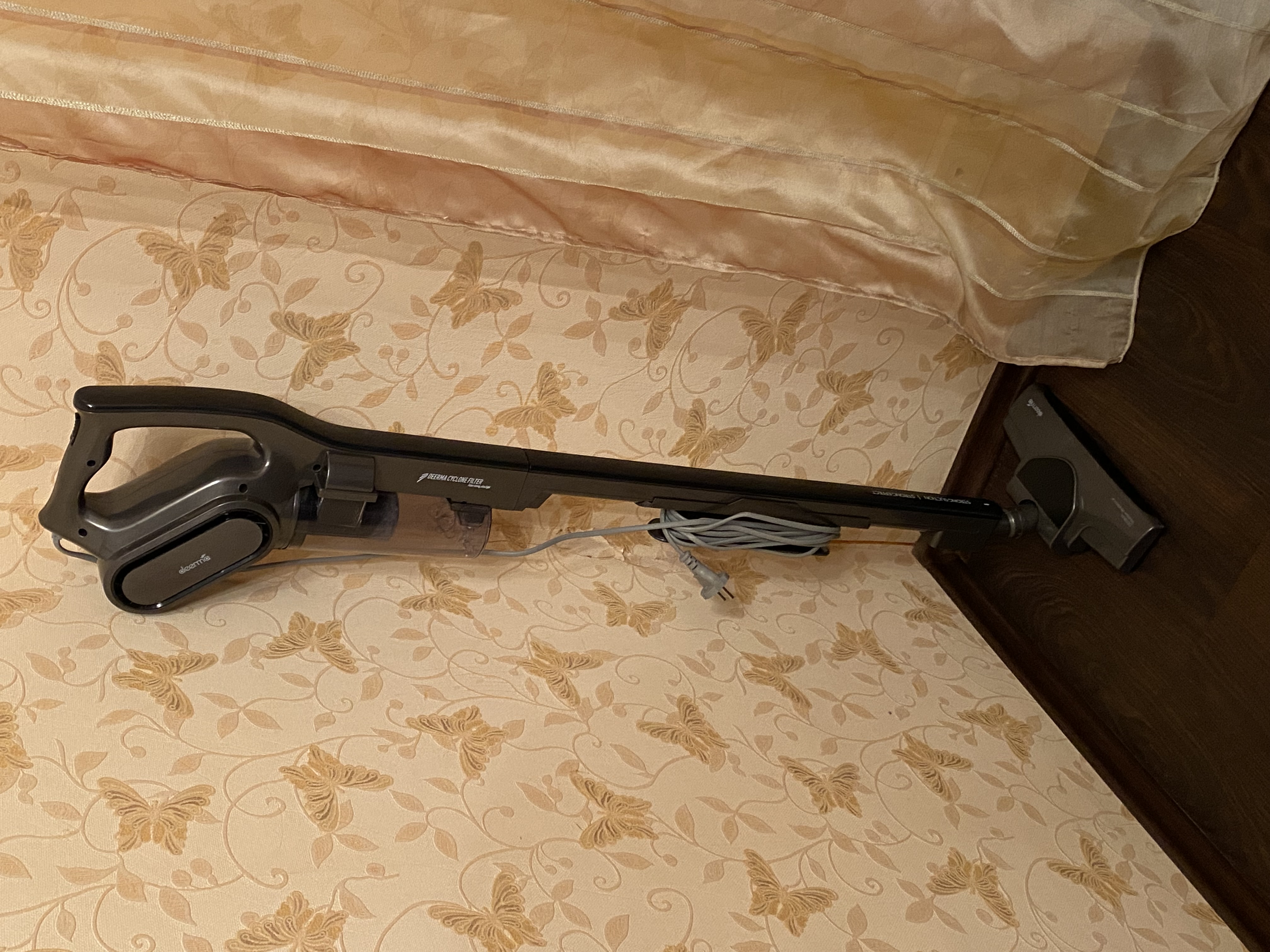 Пилосос ручний для дому Deerma Stick Vacuum Cleaner Cord Gray (DX700S) купити ціна