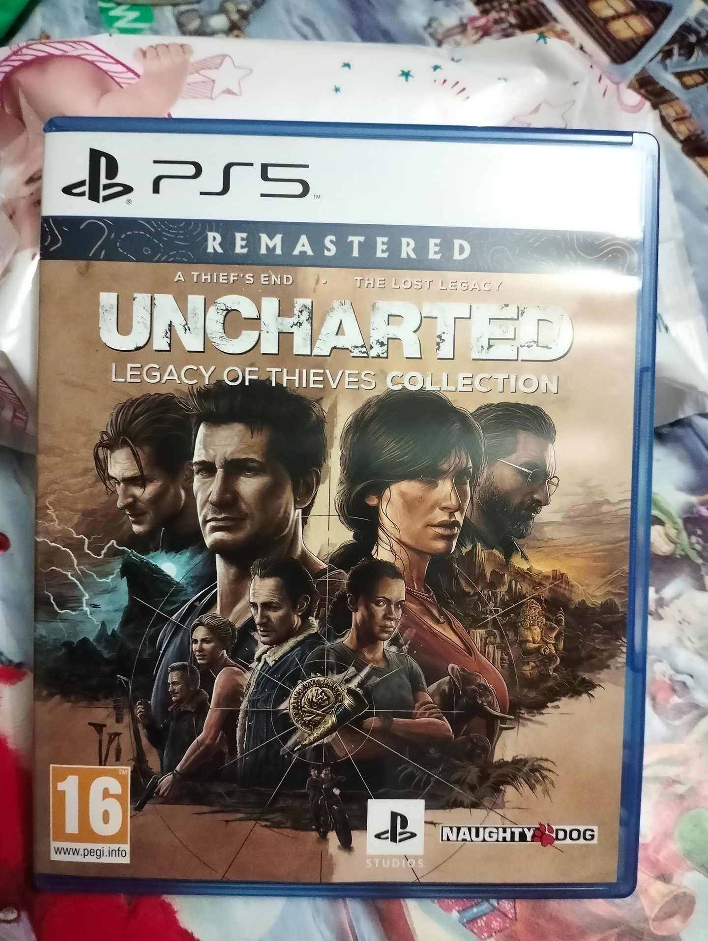 Игровой диск PS5 Uncharted: Legacy of Thieves Collection купить