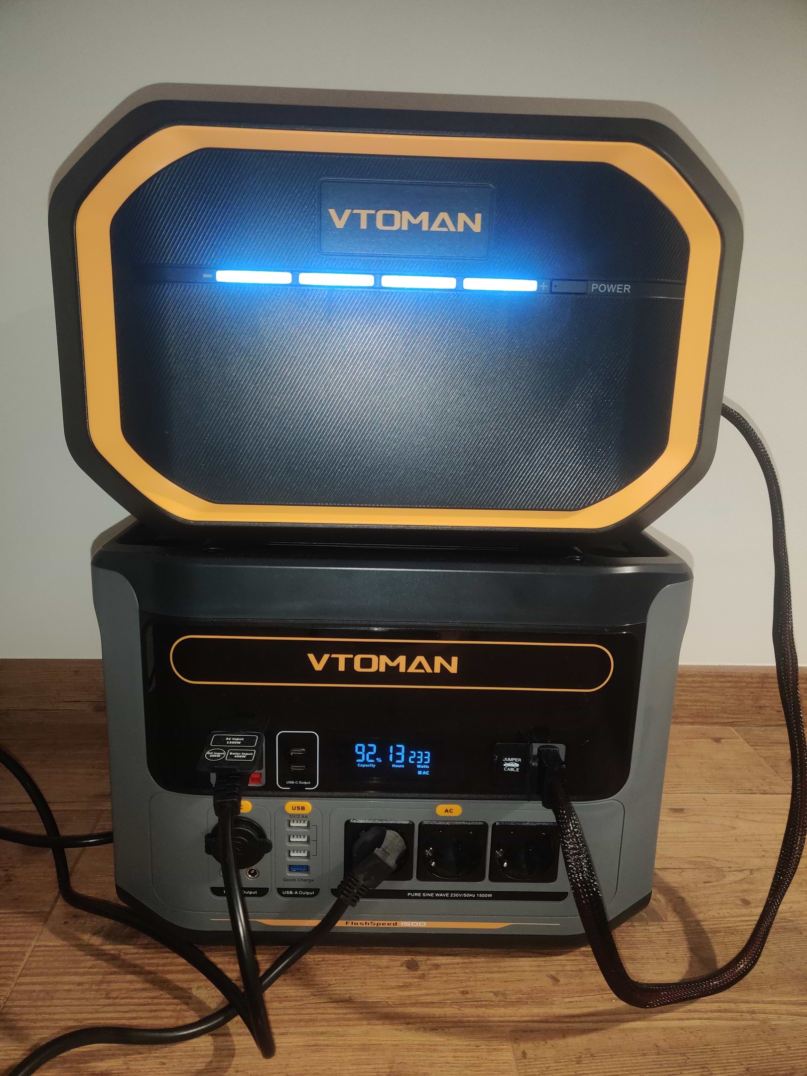 Зарядна станція універсальна Vtoman FlashSpeed 1500 PB-58 1548Wh