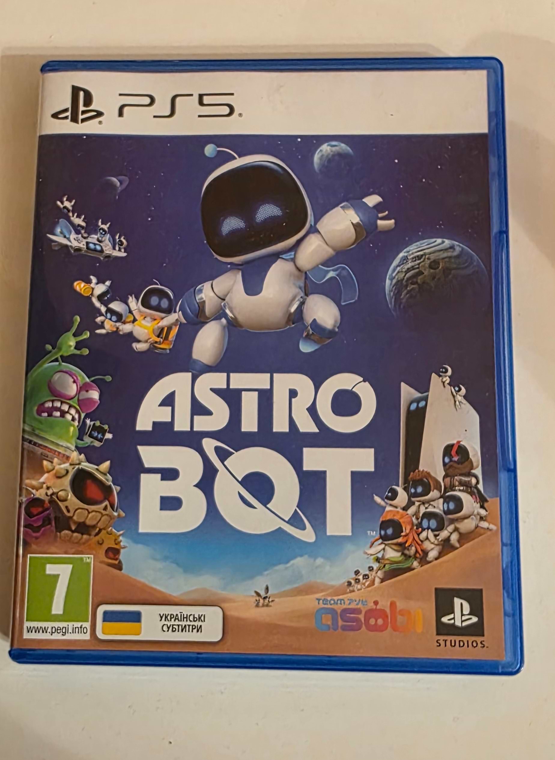 Игровой диск PS5 ASTRO BOT купить - цена, характеристики | COMFY