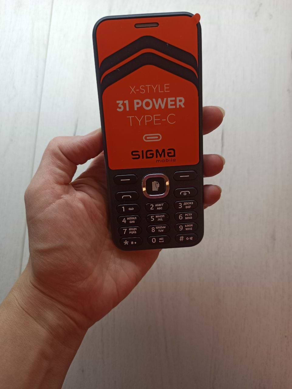 Отзывы о Sigma mobile X-style 31 Power TYPE-C Red от покупателей. Отзыв о  товаре | COMFY