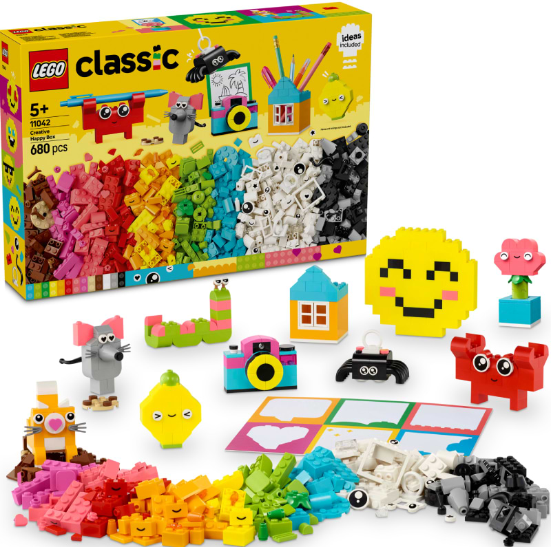 Конструктор LEGO Classic Щасливий творчий набір (11042) - Фото 1
