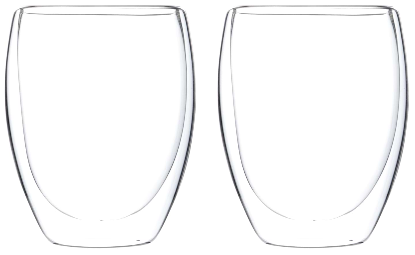 Набір склянок з подвійними стінками Ardesto 350 мл 2 шт. (AR2635GP) - Фото 1