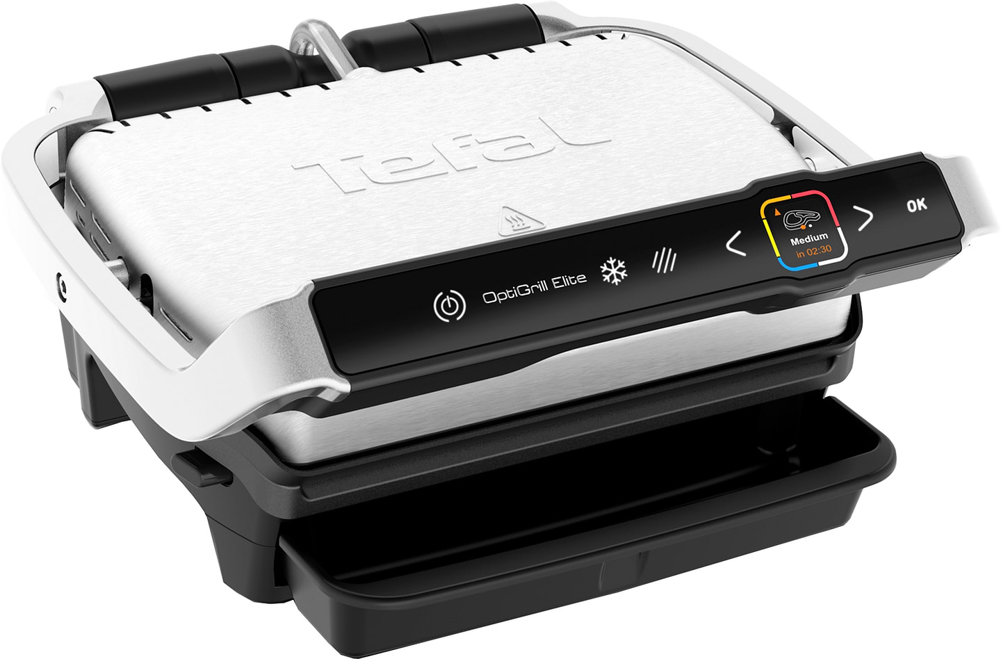 Гриль-барбекю електричний Tefal GC750D30 OptiGrill Elite