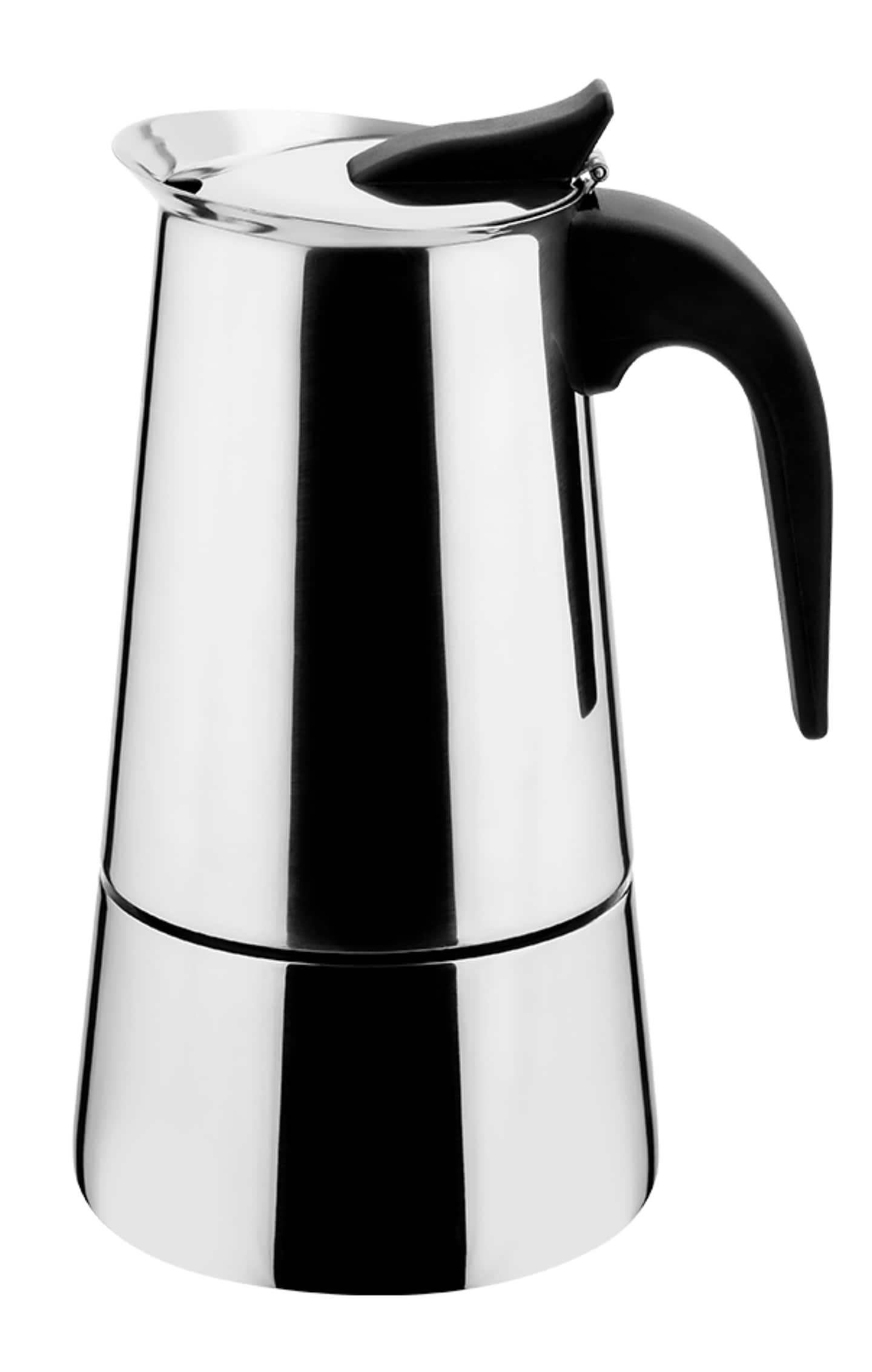 Кавоварка гейзерна Vinzer Moka Inox Induction (50393)