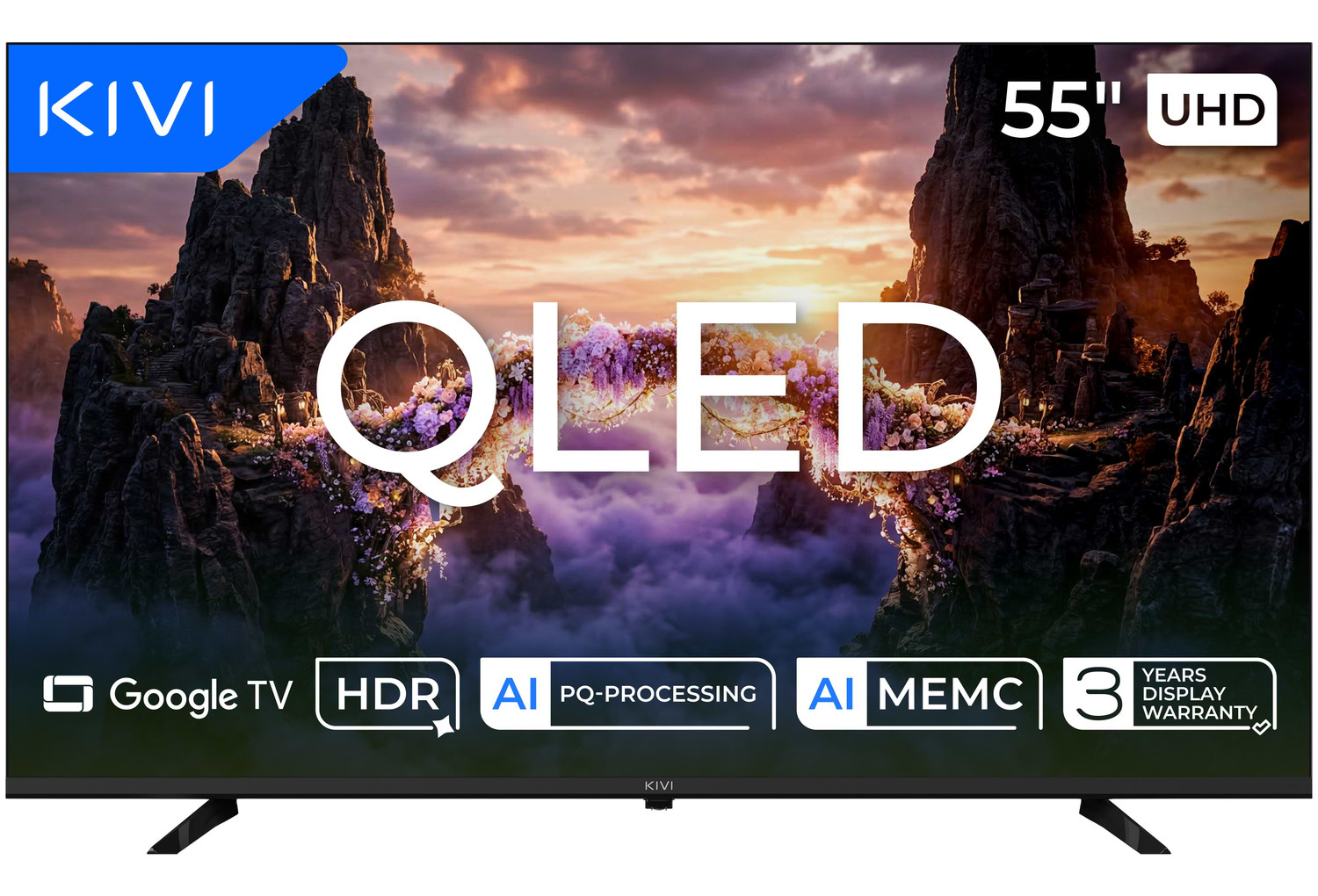 Телевізор Kivi 55U820KB - Фото 1