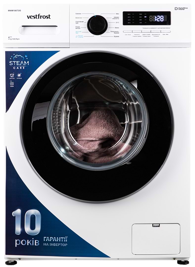 Стиральная машина Vestfrost MWM106T3IS - Фото 1