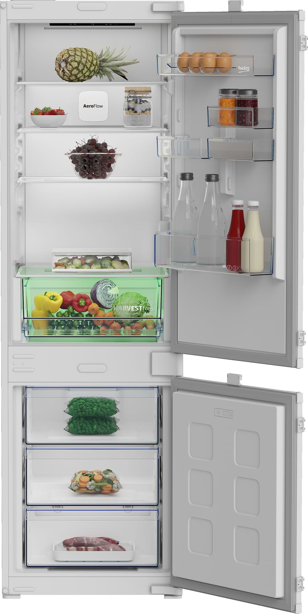 Холодильник вбудований Beko B3BCNA294HS