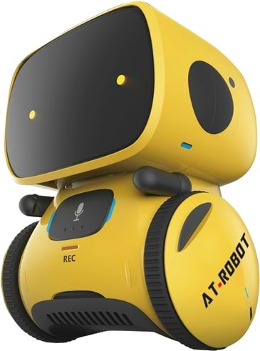 Інтерактивний робот AT-Robot з голосовим управлінням Жовтий (озвуч.укр.) (AT001-03-UKR) - Фото 1