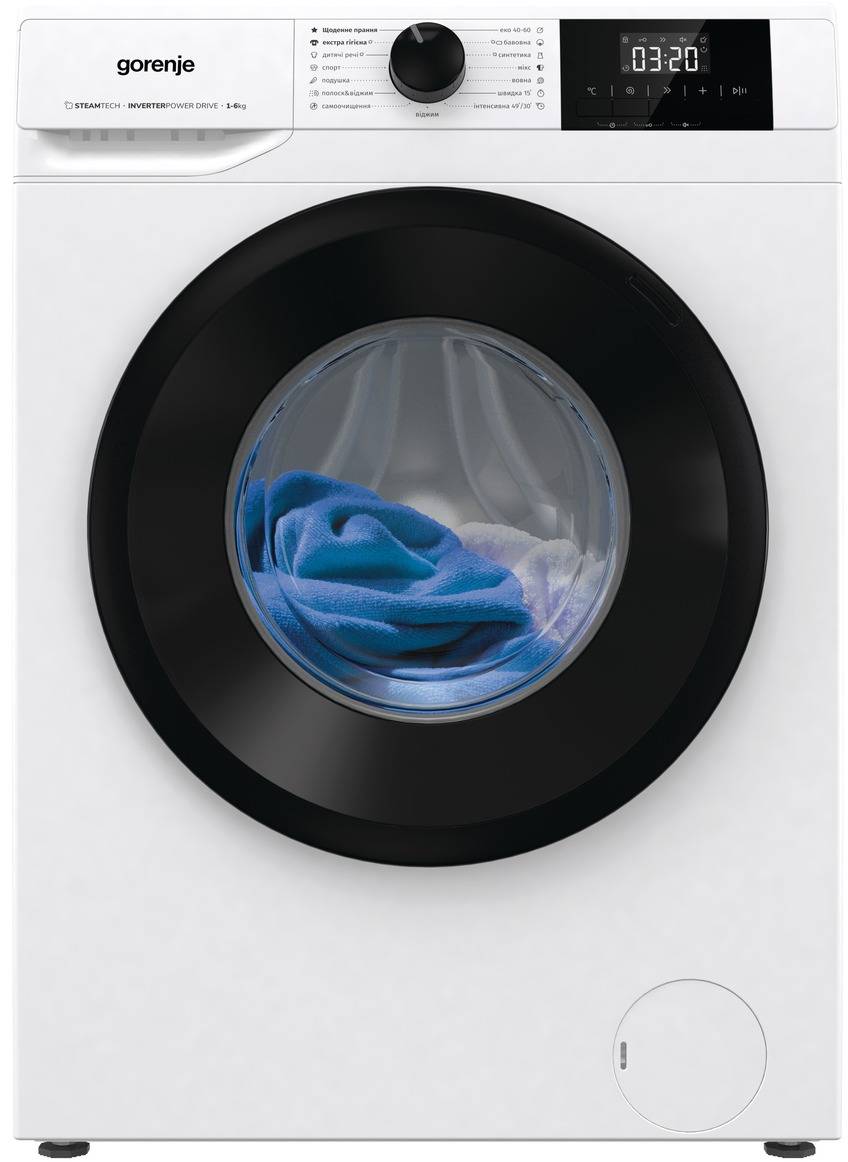Пральна машина Gorenje W3NGPI61SBS/UA - Фото 1