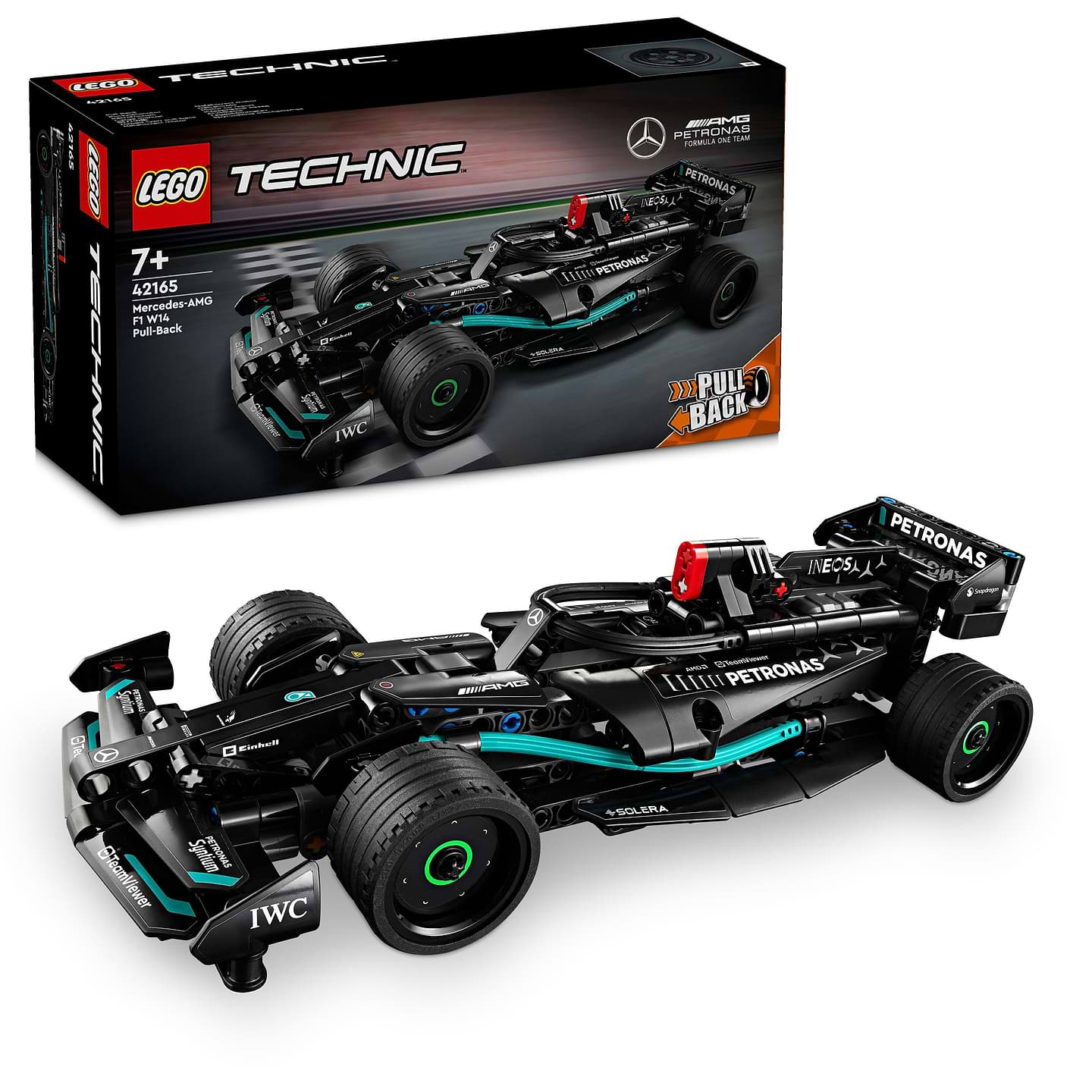 Конструктор LEGO TECHNIC Mercedes-AMG F1 W14 E Performance Pull-Back (42165) - Фото 1
