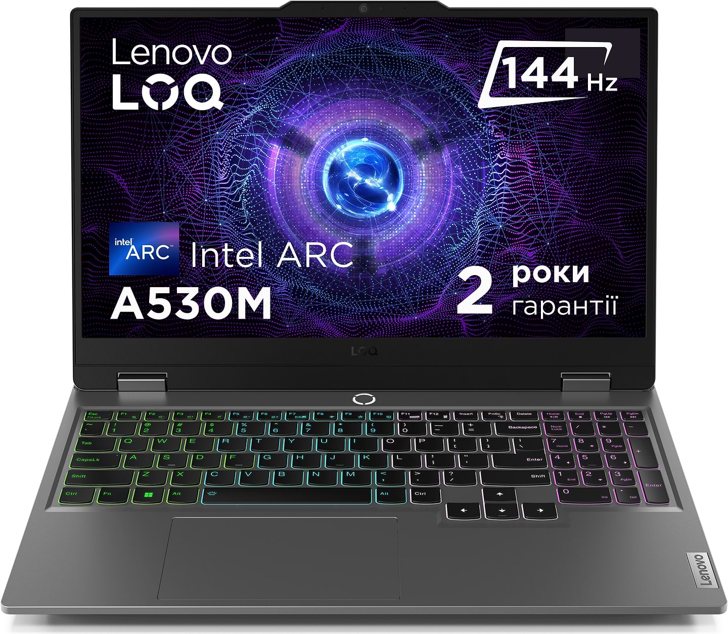 Ноутбук игровой Lenovo LOQ 15IAX9I (83FQ002ERA) Luna Grey - Фото 1